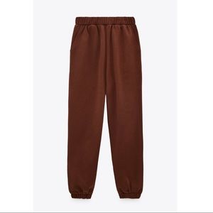 Zara Brown sweatpants